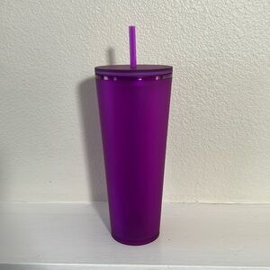 Starbucks Valentines 2022 Matte Purple Soft Touch #011129819 24oz NWT